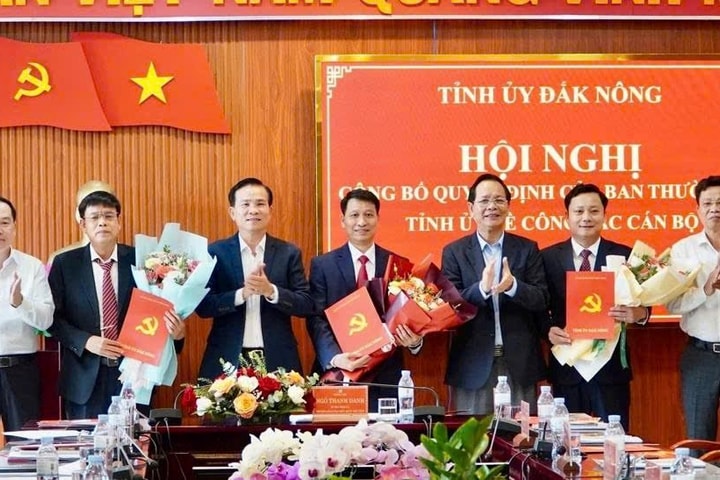 Đắk Nông: Điều động, bổ nhiệm nhân sự chủ chốt cấp tỉnh và huyện