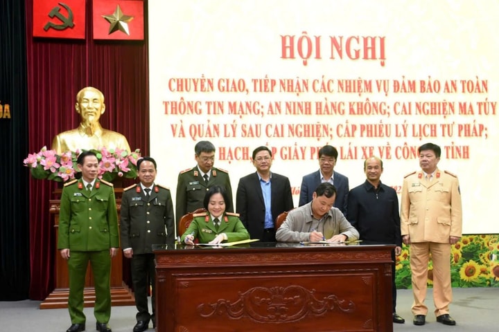 Công an tỉnh Thanh Hóa tiếp nhận 5 chức năng, nhiệm vụ mới