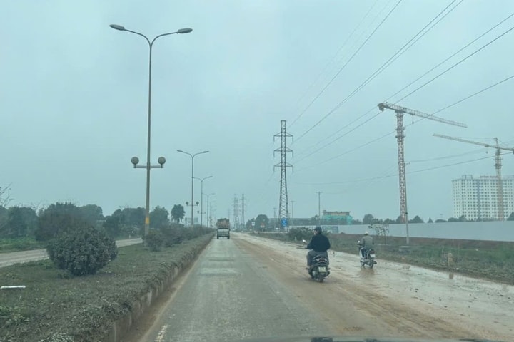 Tuyến đường tránh phía Đông TP Thanh Hóa xuống cấp