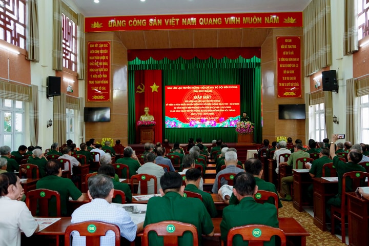 Gặp mặt Ban liên lạc BĐBP Sóc Trăng