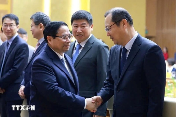 Thủ tướng Phạm Minh Chính tọa đàm với các doanh nghiệp Hàn Quốc