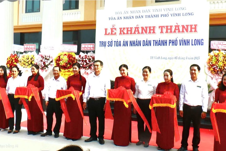 Khánh thành trụ sở TAND thành phố Vĩnh Long