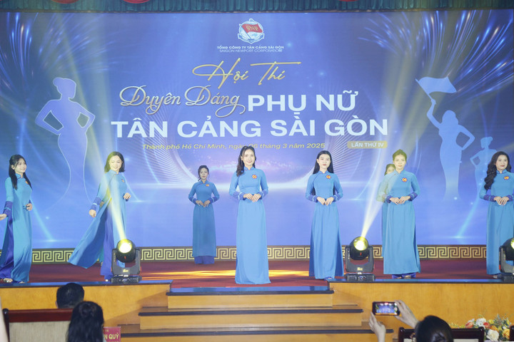 Hội thi duyên dáng phụ nữ Tân cảng Sài Gòn