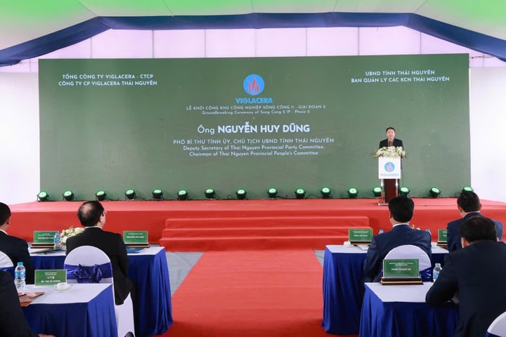 Thái Nguyên: Khu công nghiệp gần 4.000 tỷ đồng chính thức khởi động