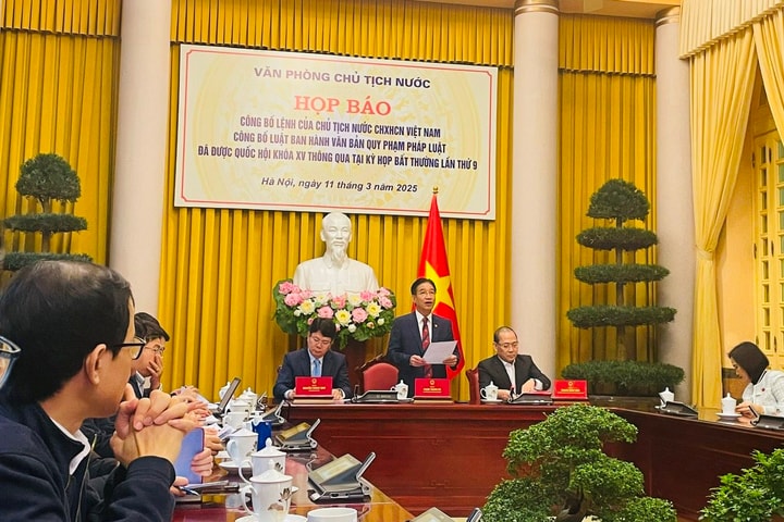 Công bố Lệnh của Chủ tịch nước công bố Luật Ban hành văn bản quy phạm pháp luật