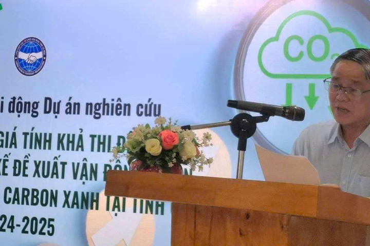 Cà Mau: Khởi động Dự án đánh giá tín chỉ carbon xanh