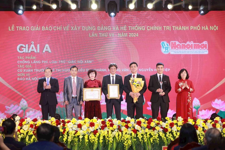 33 tác phẩm đạt Giải báo chí về xây dựng Đảng và hệ thống chính trị TP Hà Nội