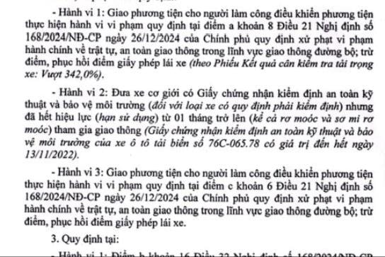 Một phụ nữ bị phạt 92 triệu do giao xe cho người điều khiển vi phạm