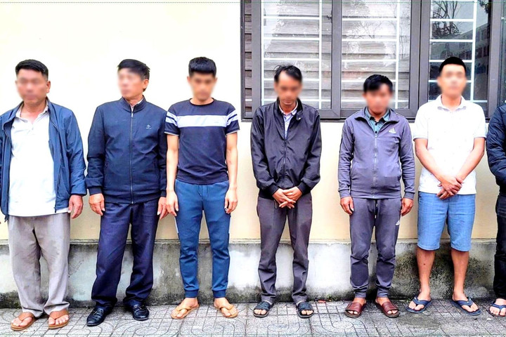 Bị bắt khi đang say sưa trên chiếu bạc