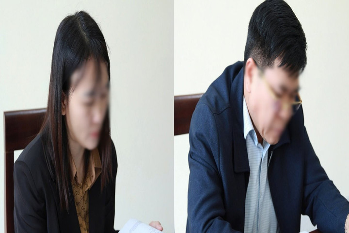 Hai đối tượng bị khởi tố vì làm giả giấy tờ
