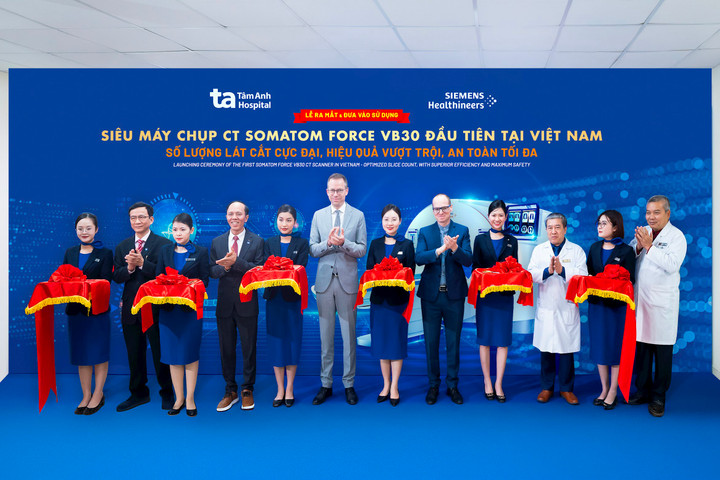 Bệnh viện Đa khoa Tâm Anh sở hữu siêu máy chụp CT 100.000 lát cắt duy nhất tại Việt Nam