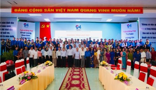 Đồng Tháp kỷ niệm 94 năm ngày thành lập Đoàn TNCS Hồ Chí Minh