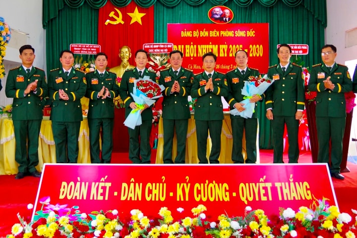 Đại hội Đảng bộ Đồn Biên phòng Sông Đốc thành công tốt đẹp