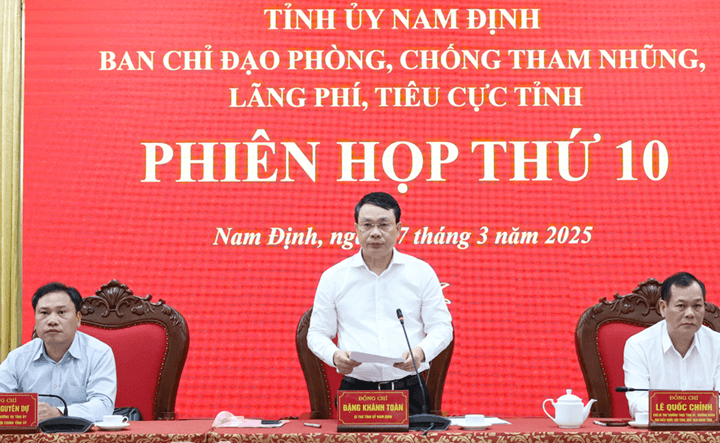 Nam Định đã xét xử 4 vụ với 26 bị cáo liên quan đến nhóm tội tham nhũng