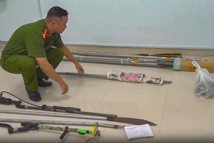 Hơn 50 thanh niên dùng hung khí hỗn chiến trên Quốc lộ 1A