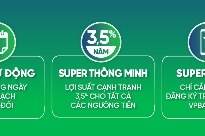 Một lần đăng ký - Tiền sinh tiền, lời sinh lời, sống thảnh thơi