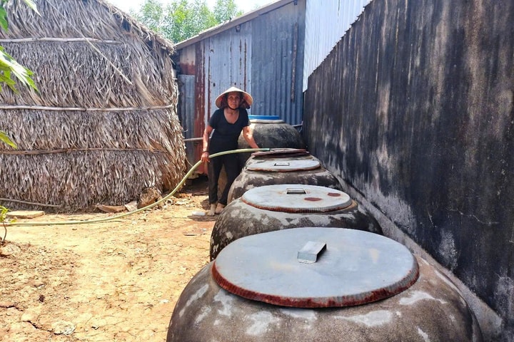 Nỗi lo thiếu nước sinh hoạt mùa hạn mặn