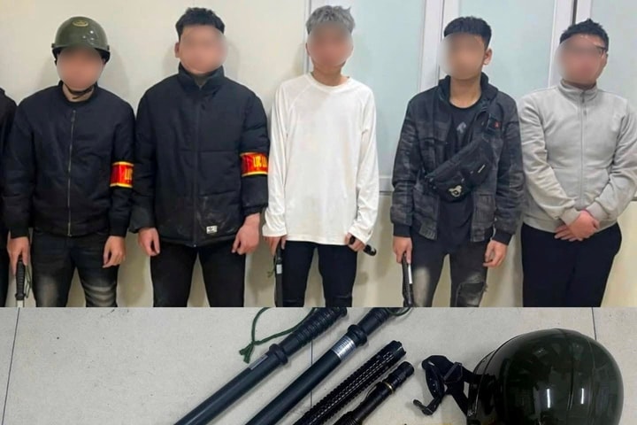 Bắt quả tang nhóm thanh niên giả danh lực lượng 141