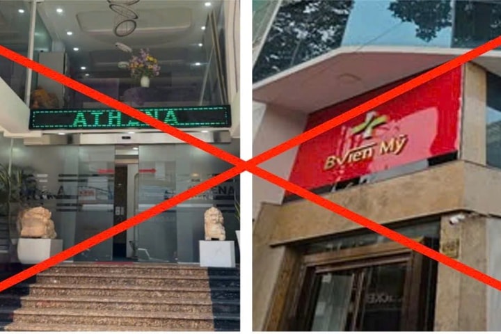 Thẩm mỹ viện Athena và Công ty TNHH MTV B.Viên Mỹ hút mỡ trái phép