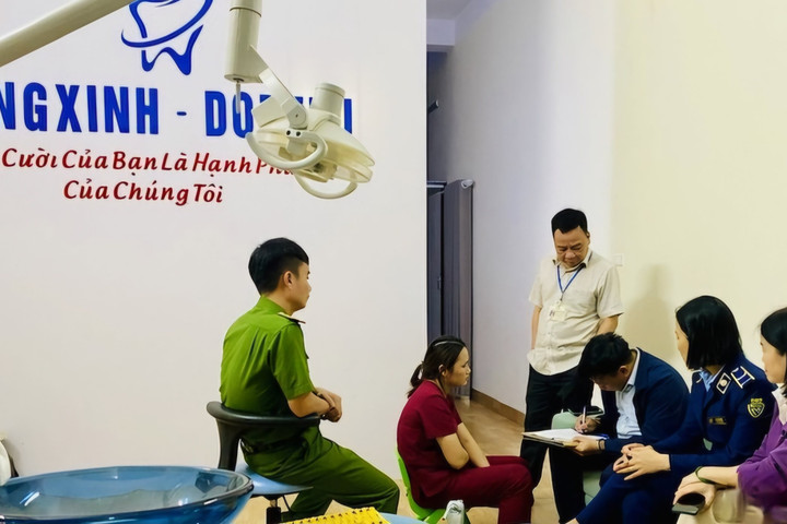Đình chỉ hoạt động cơ sở Nha khoa Răng xinh Doremi 18 tháng