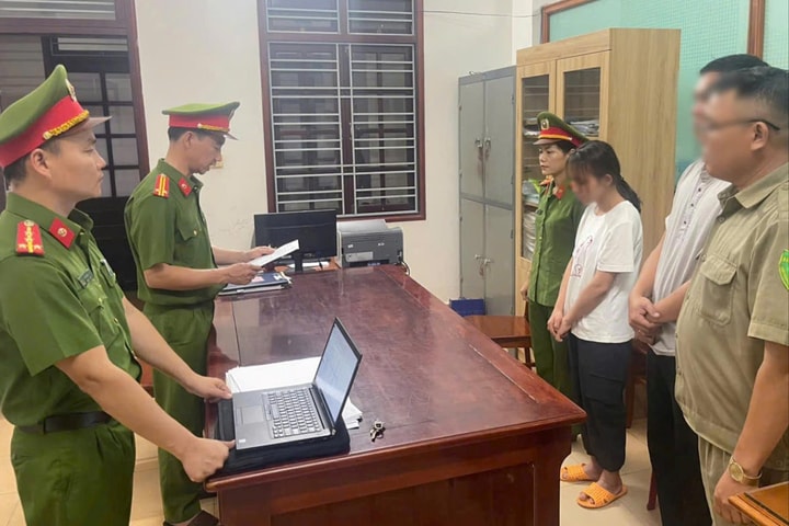 Tạm giữ hình sự bảo mẫu bạo hành trẻ nhỏ