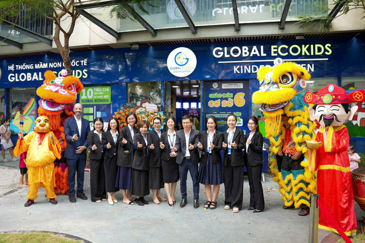 Global Ecokids khai trương cơ sở thứ 6 tại Quận 10, TP. Hồ Chí Minh.