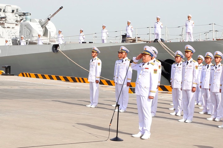 Hải quân Việt Nam- Trung Quốc tuần tra liên hợp trên Vịnh Bắc Bộ