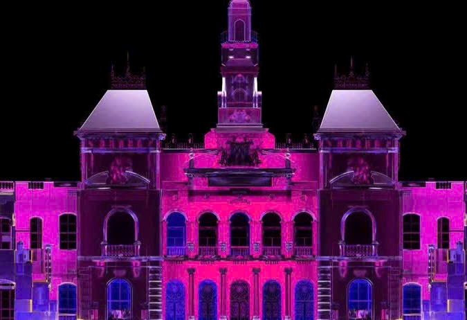 Tổ chức chương trình nghệ thuật 3D Mapping tại trụ sở HĐND & UBND TP.HCM