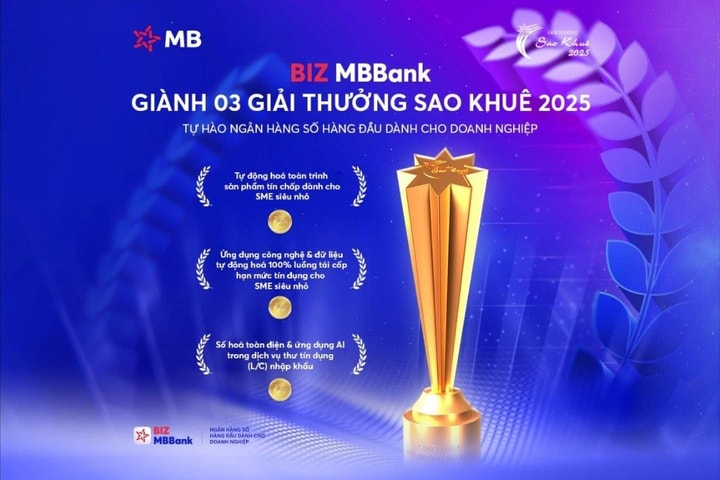BIZ MBBank – Bước tiến số cho doanh nghiệp Việt tại Sao Khuê 2025
