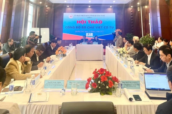 Công bố bộ chữ viết của người Cơ Tu