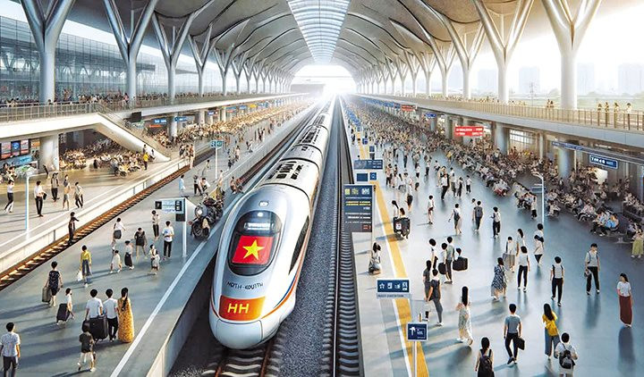 Khởi công Dự án đường sắt tốc độ cao Bắc-Nam trước ngày 31/12/2026