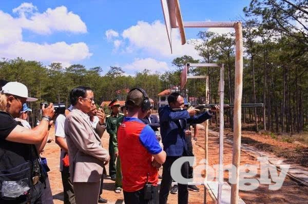Tranh tài bắn súng đĩa bay tại Đà Lạt