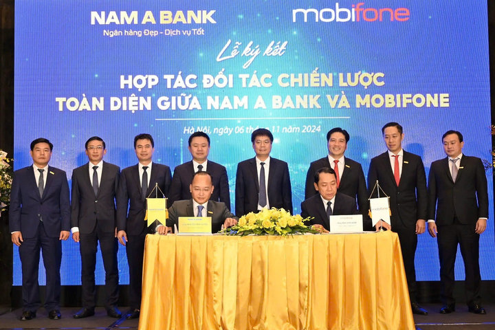 Nam A Bank và Mobifone hợp tác nâng tầm công nghệ khách hàng