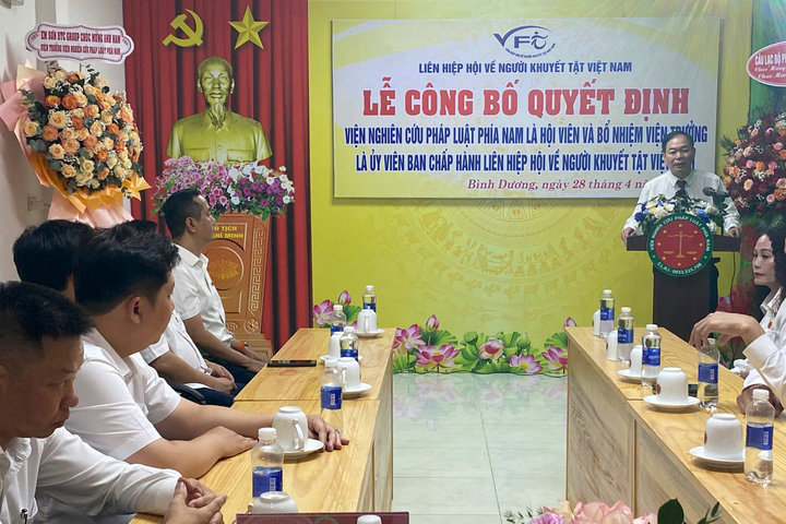 Liên hiệp hội về người khuyết tật Việt Nam có thêm hội viên