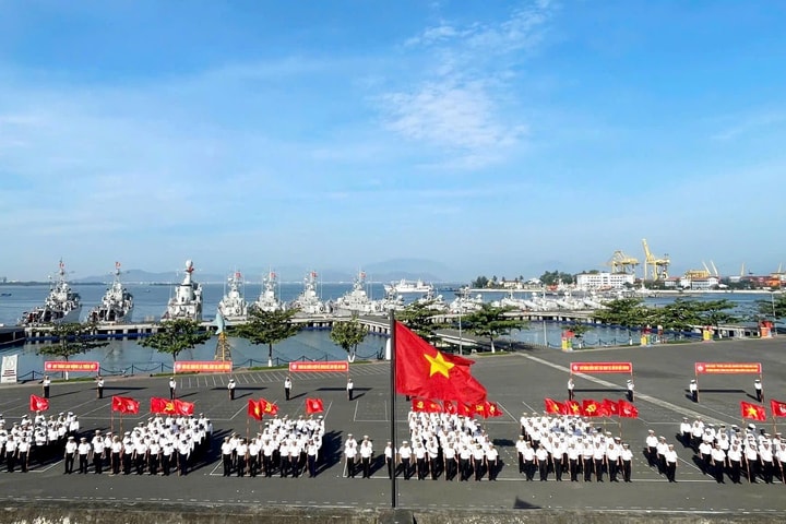 Các cơ quan, đơn vị của Vùng 3 Hải quân phát động đợt thi đua cao điểm