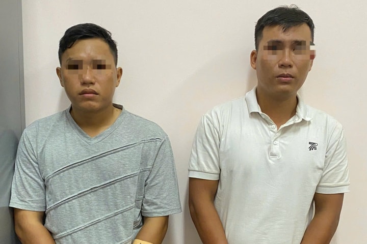 Danh tính hai tên cướp tiệm vàng ở TP.HCM