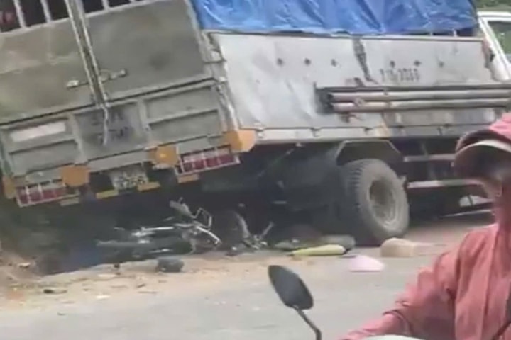 Tai nạn trên đường Hồ Chí Minh: Một người tử vong, một người nguy kịch