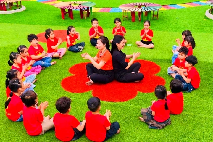 Trường mầm non Thiên Lộc: Lấy trẻ làm trung tâm, nâng cao chất lượng toàn diện