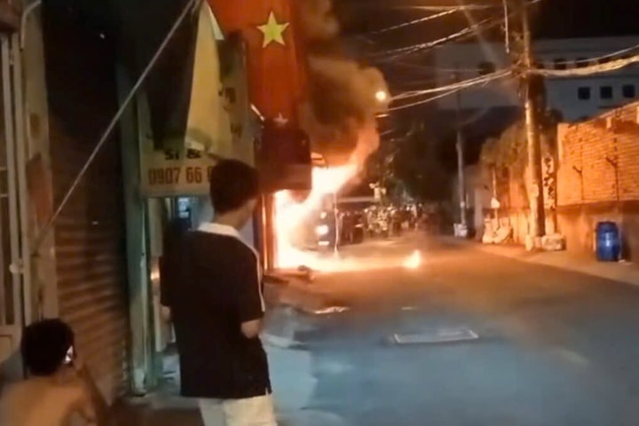 Cháy cửa hàng điện lạnh, 1 người tử vong