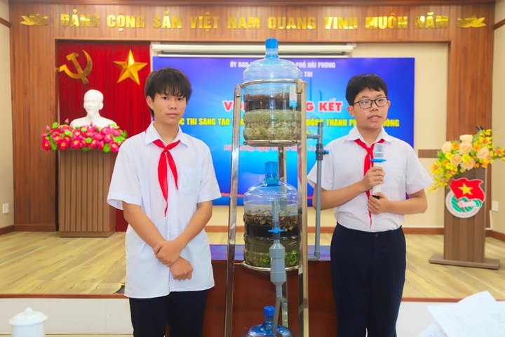 121 đề tài vào chung kết cuộc thi sáng tạo thanh thiếu niên Hải Phòng