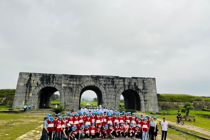 Tổ chức Cuộc thi Di sản Thành nhà Hồ qua video clip trên Tiktok