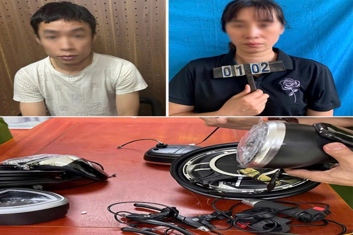 Triệt phá 2 đường dây buôn lậu bình ắc quy, phụ tùng xe điện từ