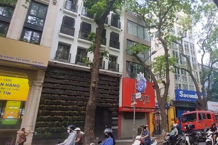 Hà Nội: Cháy nhà hàng ở phố Phan Đình Phùng