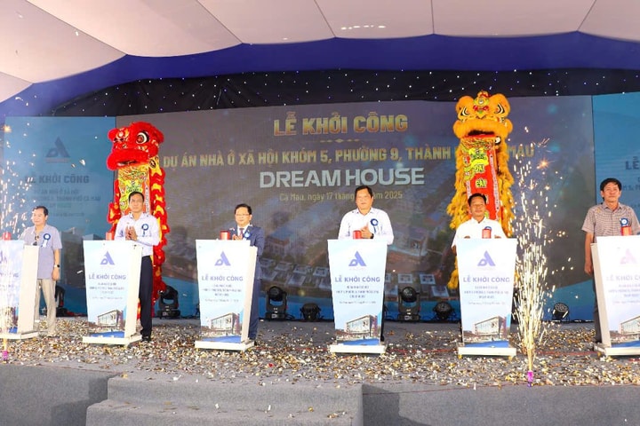 Khởi công xây dựng 945 căn nhà ở xã hội cho đối tượng thu nhập thấp