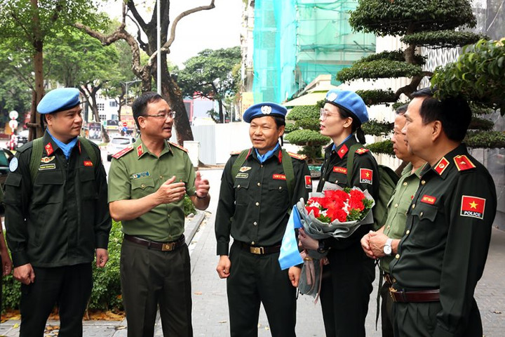 Bộ Công an tiếp tục sứ mệnh gìn giữ hòa bình của Liên hợp quốc