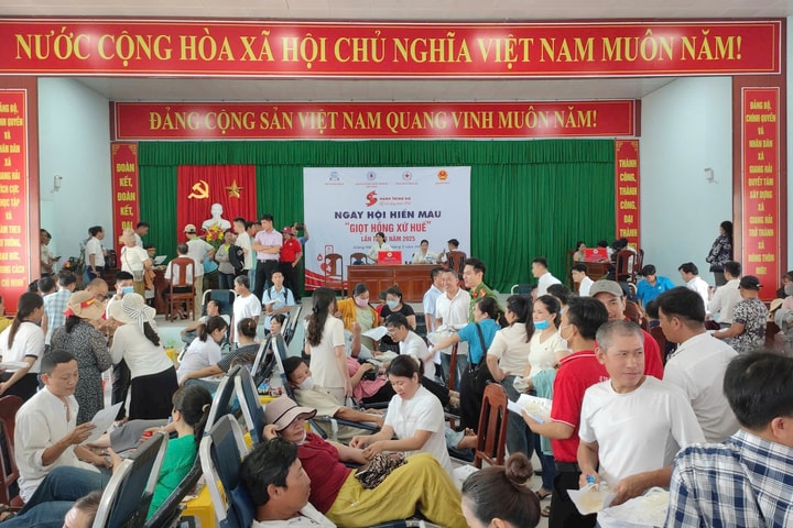 Tối thiểu nhận 5.000 đơn vị máu tại “Giọt hồng Xứ Huế” năm 2025