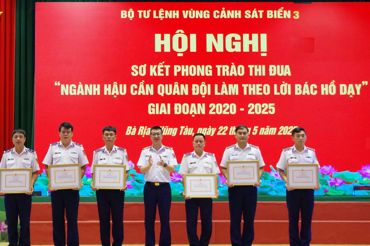 Vùng Cảnh sát biển 3: Hội nghị phong trào thi đua làm theo lời Bác