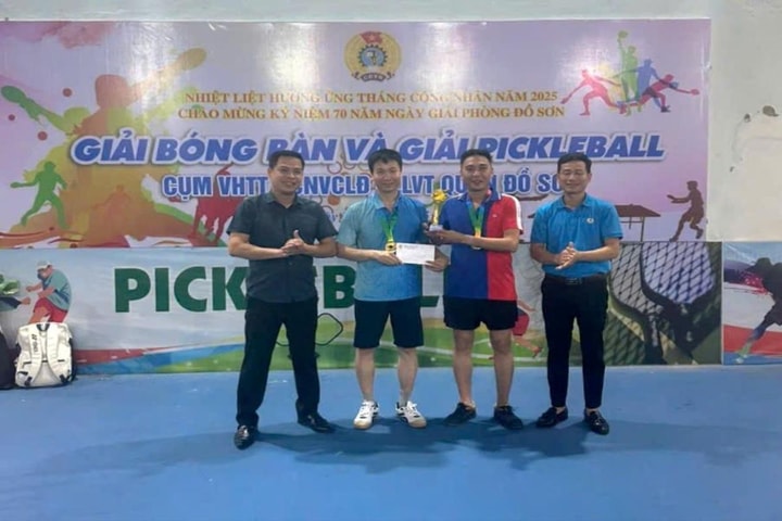 TAND và VKSND quận Đồ Sơn vô địch giải thể thao CNVCLĐ 2025