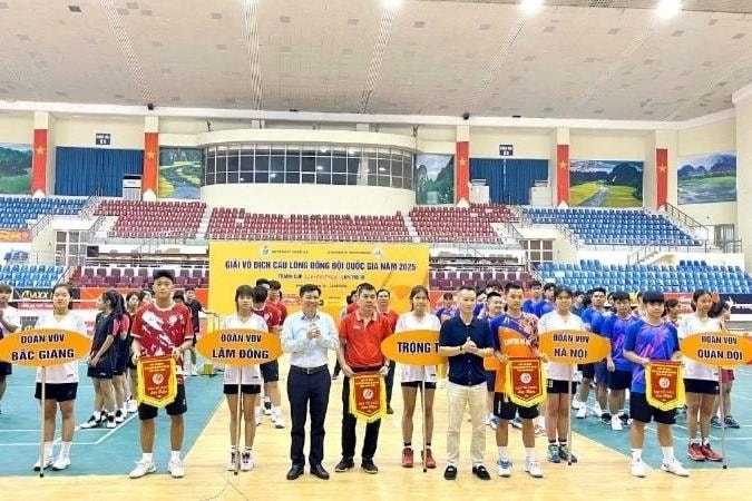Khai mạc Giải vô địch cầu lông đồng đội Quốc gia năm 2025
