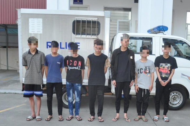 Khởi tố, bắt giam nhóm thanh thiếu niên gây rối trật tự công cộng trên đường phố